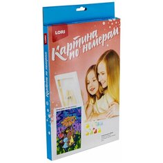 Набор для творчества Картина по номерам для малышей "Летний дождь" Ркн-099 Lori