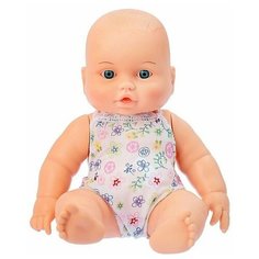 Пупс Весна Малышка 20 - девочка 30 см микс из винила в одежде и одеялке в подарок которого можно купать