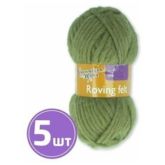 Пряжа Семеновская пряжа Roving felt (10), фисташковый 5 шт. по 50 г