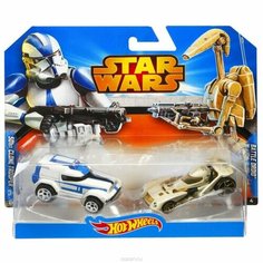 Хот Вилс базовые машинки Звездные войны Hot Wheels CGX02 в ассортименте Mattel
