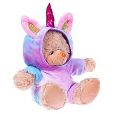 Мягкая игрушка "Мишка в костюме единорожки", 20 см Pr Market