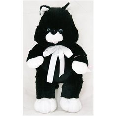 Мягкая игрушка Кот Сеймур чёрный, 50 см Плюшевая сказка