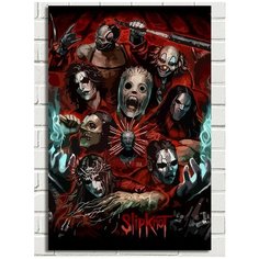 Картина по номерам музыка Slipknot - 8691 В 60x40