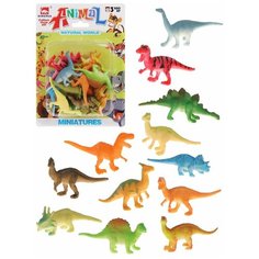 Набор динозавров игрушки (12 фигурок) Стеллар