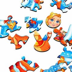 Пазл «Снегурочка»147215 9293884 Woodland
