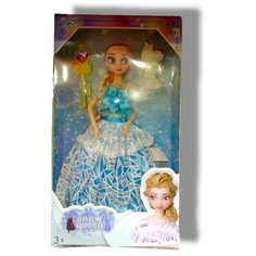 Кукла Эльза из м/ф холодное сердце с олафом 30 см китай
