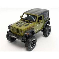 Машинка металлическая JEEP WRANGLER RUBICON 1:20, на больших колесах, свет, звук MSN Trading Limited