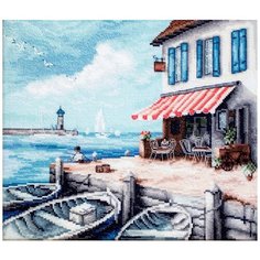 LETISTITCH Набор для вышивания Морской порт 26 x 22 см, LETI 908