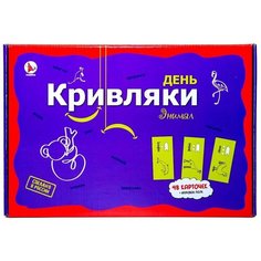 Игра настольная (Ходилка) "День Кривляки Энимал" (48 карточек) (картонная упаковка) (31163) Ракета