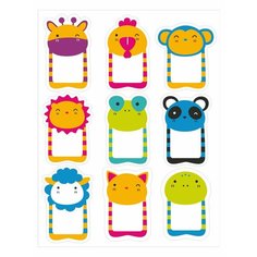 Наклейки для детского сада на шкафчик, на дверь, на кроватку, на горшок. Оранжевый Слоник