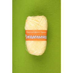 Пряжа Пехорка Рукодельница мочалка бл. желтый (36), 100%полипропилен, 200м, 50г, 1шт