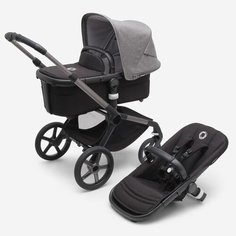 Детская коляска 2 в 1 Bugaboo Fox5 Graphite/Midnight black/Grey Melange