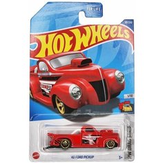 Машинка Hot Wheels коллекционная (оригинал) 40 FORD PICKUP красный HCX61