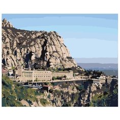 Картина по номерам Монастырь Монсеррат 40х50 см Hobby Home