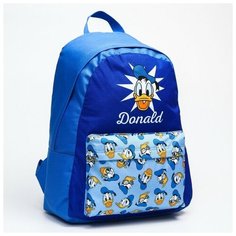 Рюкзак молод Дональд, 42х31х15 см, отд на молнии, н/карман, синий Disney