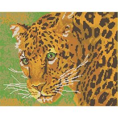 Алмазная мозаика картина Ягуар 35*43,5см Diamant