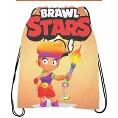 Сумка-мешок для обуви Brawl Stars, Бравл Старс №6 Anima Shop