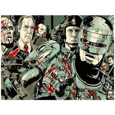 Картина по номерам Фильм Робокоп (киборг) - 8552 Г 30x40