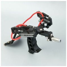 Рогатка металлическая, с лазерным целеуказателем Noname