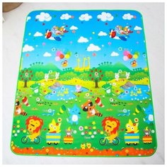 Коврик детский на фольгированной основе «Путешествие», размер 180х150 см Крошка Я