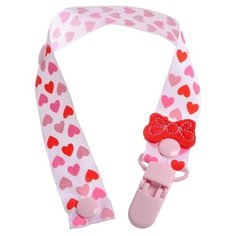 Держатель для соски-пустышки, ниблера, Mum&Baby "Любимая дочка" , прищепка на ленте нет бренда