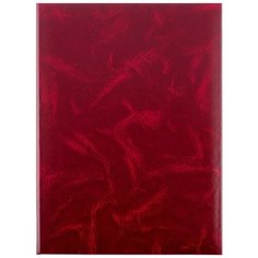 Папка адресная А4 бумвинил бордовая 142095 Noname