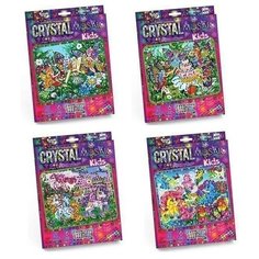 Набор для творчества Для создания мозаики CRYSTAL MOSAIC KIDs детские Danko Toys