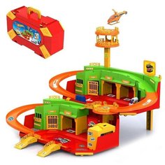 Игровой набор «Хот Вилс» с вертолетной площадкой Нордпласт