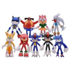 Набор фигурок Соник (9шт) - Sonik Noname