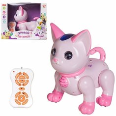 Интерактивная игрушка Junfa Котенок на радиоуправлении, JUNfa