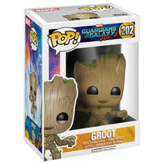 Фигурка POP! Грут Стражи Галактики Groot Guardians of the Galaxy №202 головотряс 8,5 см Funko