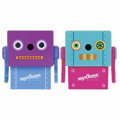 Точилка для карандашей механическая Юнландия "I-Robot" (1 отверстие) 2шт. (228484)