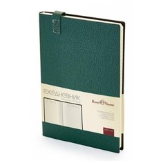 Ежедневник А5 недатированный Trend, зеленый Bruno Visconti