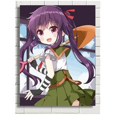 Картина по номерам Аниме Школьная жизнь - 6005 В 30x40