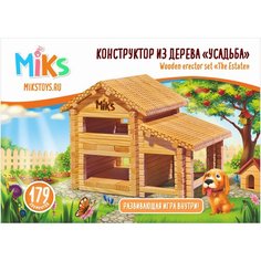 Конструктор "Усадьба" Развивающая игра Miks