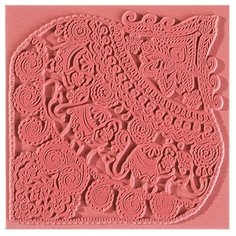 Текстурный коврик для полимерной глины 9 x 9 см* натуральный * EFCO 9500520