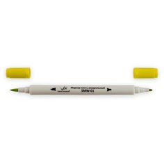 Акварельный маркер-кисть, цвет: J122 желтый пастельный/Pastel Yellow, арт. SMW-01 Vista Artista