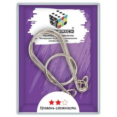 Головоломка металлическая "Лепестки", 5 элементов, арт. DLM-27 Delfbrick