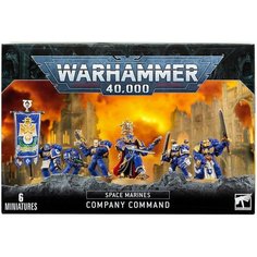 Набор миниатюр для настольной игры Warhammer 40000 - Space Marines Company Command Games Workshop