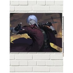 Картина по номерам Игра Devil May Cry Данте - 7586 Г 30x40