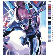 Картина по номерам Т354 "Mobile Legends: сабер" 40Х50 Brushes Paints