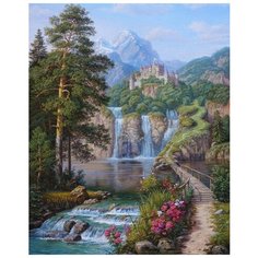 Картина по номерам Colibri Пейзаж с замком (худ. Потапов В.) 40х50 см Холст на подрамнике
