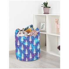 Корзина для игрушек JoyArty "Хвойный лес" 35x35 см