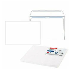 Конверты С4 (229х324 мм), клеевой слой, внутренняя запечатка, 90 г/м2, комплект 50 шт, BRAUBERG, 112176, С4НКР-50(BRAUBE (арт. 112176)