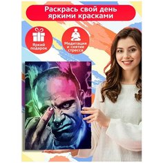 Картина по номерам Музыка Prodigy Кит Флинт - 6325 В 30x40