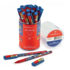 Ручка шариковая FunWrite «Кеды разноцветные», узел 0.5 мм, синие чернила, матовый корпус Silk Touch Bruno Visconti