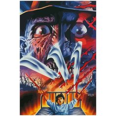 Картина по номерам на холсте редди крюгер кошмар на улице вязов - 986 40X60