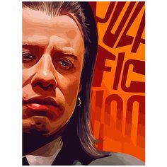 Картина по номерам на холсте Фильм Криминальное Чтиво - 6439 В 30x40