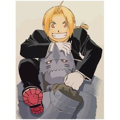 Картина по номерам на холсте стальной алхимик - 582 30X40