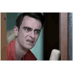 Картина по номерам на холсте отбросы - 622